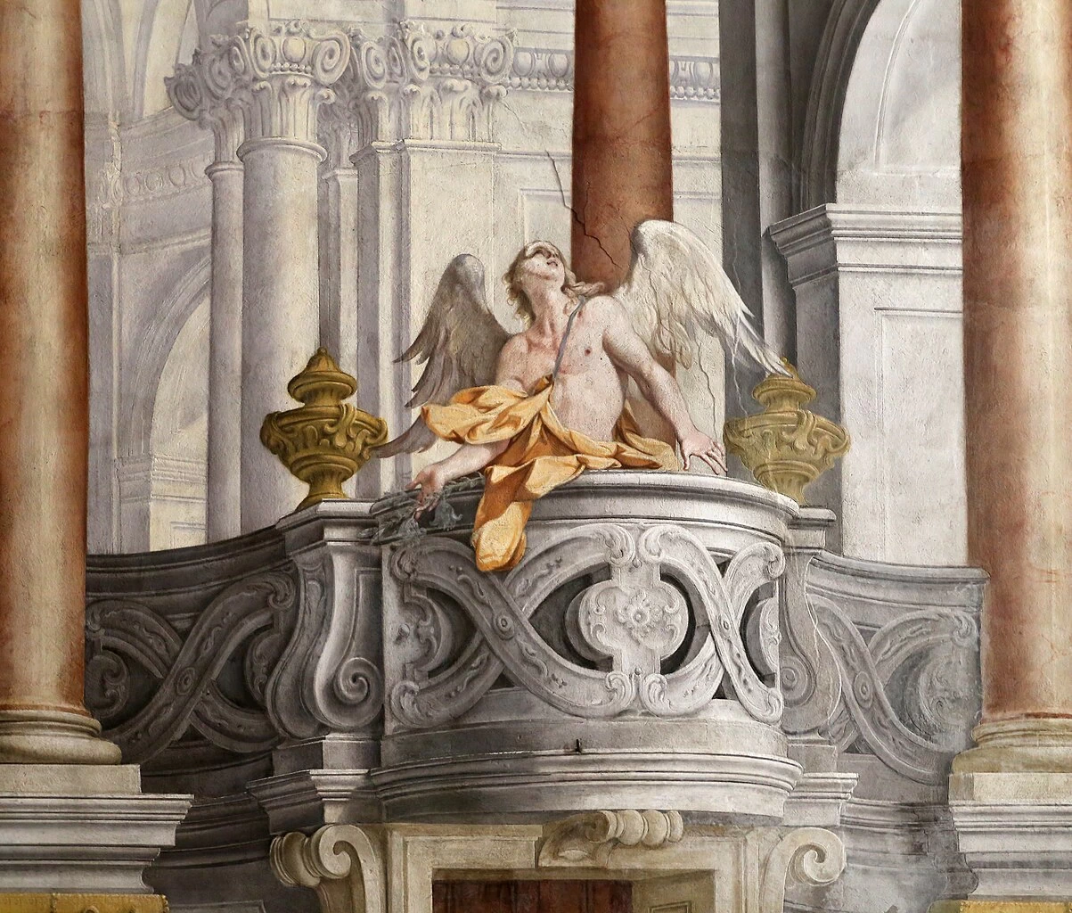 Beata Vergine degli angeli in gloria - Cattedrale di Parma 2